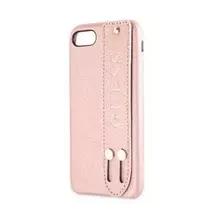 Guess iPhone 7/8/SE 2020 Saffiano Strap Case Rose