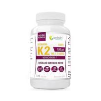 WISH Pharmaceutical Vitamin K2 MK-7 Natto 100 mcg 120 tab