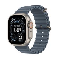 Apple Watch Ultra 3 GPS + Cellular 49mm Natural Titanium korpusas su Anchor Blue Ocean dirželiu - MEWH4 EU | 43586148 | 195950608816