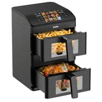 Boste Flavor Cookmaster D8 oro gruzdintuvė 12L Dual Zone XXL 2 skyriai 3000W