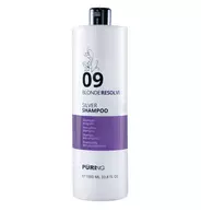 PÜRING PR 09 „BlondeResolve“ sidabrinis šampūnas, 1000 ml