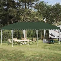 Pop-up šventinė palapinė 575 x 290 x 245 cm Žalia