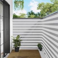 Balkono privatumo ekranas 150 x 700 cm Audinys su PU danga