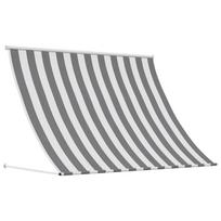 Pavėsinė Antracito ir baltos 400 x 150 cm