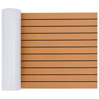 Valties kilimėlis Dryžuotas Ruda ir juoda 240 x 60 cm EVA