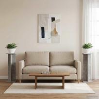 Augalų stovas 2 vnt Betono Pilka 25 x 255 x 805 cm