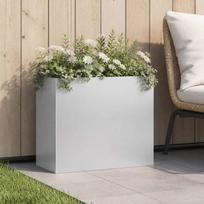 Sodo vazonas Sidabrinė 50 x 20 x 40 cm Galvanizuotas plienas
