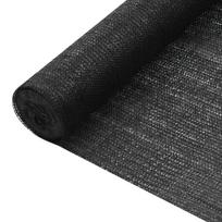 Privatumo suteikiantis tinklelis juodas 36x25m HDPE 75g/m²
