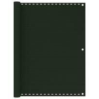 Balkono pertvara tamsiai žalios spalvos 120x600cm HDPE