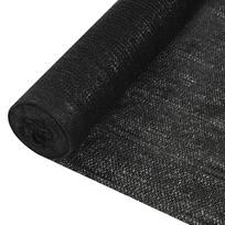 Privatumo suteikiantis tinklelis juodas 36x10m HDPE