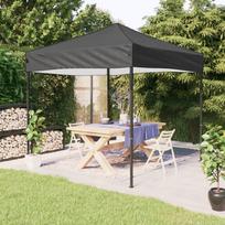 Sulankstoma proginė palapinė antracito spalvos 2x2m