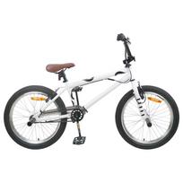 BMX Dviratis 20 Colių skirta vyresniems nei 9 metų Balta