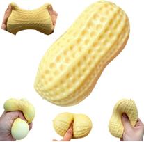 Squishy peanut žemės riešutas antistresinis minkomas žaislas dumpling tipo