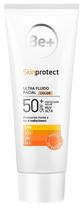 Priemonė įdegio priežiūrai veidui Be+ Skin Protect Color SPF50+, 50 ml