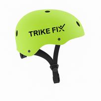 Vaikiškas reguliuojamas dviračio šalmas Trike Fix su LED, šviesiai žalios spalvos, S, 48-54 cm