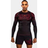 Venum Spectre ilgarankoviai rashguard marškinėliai – juoda/raudona