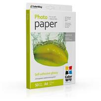 ColorWay Self-adhesive Photo Paper | Glossy | 115-80 g/m² | A4 PGS1158050A4