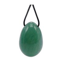 Natūralus jade kiaušinis Kegel pratimams, 40*25mm