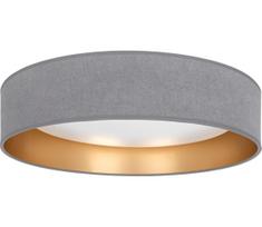 Brilagi-LED dimeriuojamas šviestuvas VELVET SM. 24W/230V 3000-6000K skersmuo 45 cm pilka/auksinė WT + DO