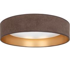 Brilagi-LED Dimeriu reguliuojamas šviestuvas VELVET SM. 36W/230V 3000-6000K skersmuo 55 cm ruda/auksinė WT+DO