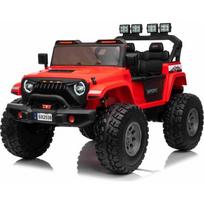 Elektromobilis Extreme Sport 4x4, raudonas, dvivietis