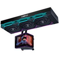 Lian Li HydroShift II OLED Curved 360 UNI FAN TL AiO Water Cooling, 360 mm, OLED Display, TL-FLEX Fans – Black