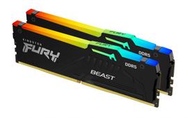 Kingston Technology FURY Beast 64GB 6000MT/s DDR5 CL36 DIMM (2 vnt.) RGB
