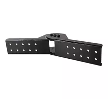 Kampo reguliavimo jungtis B-Tech BT8390 45° sukimasis juoda