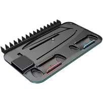 Aušinimo stovas CANYON CS-51 RGB PS5 Slim juodas su dviejų valdiklių įkrovimu