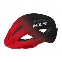 Šalmas KLS Daze 022, S/M 52-55 cm (juoda/raudona)