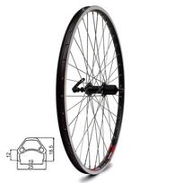 Galinis ratas 26" v-brake, 36H, kasetė, QR