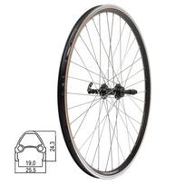 Galinis ratas Dynamic 26", v-brake, 36H, užsukamas žv. blok., QR