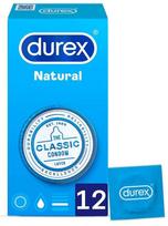 Prezervatyvai Durex Natural, 12 vnt.