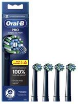 Elektrinio dantų šepetėlio galvutė Oral-B Cross Action, juoda sp., 4 vnt.