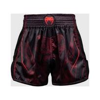 Venum Spectre Muay Thai šortai, juodi/raudoni