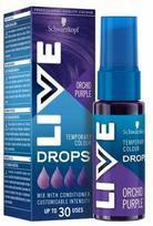 Plaukų dažai, lašai Schwarzkopf Live Drops, violetinė sp., 30 ml