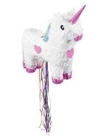 IPK - Pull Pinata Unicorn White - Vaikų gimtadieniui - Rožinė