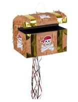 IPK - Pull Pinata Treasure Chest - Vaikų gimtadieniui - Marga / raštuota