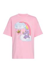 Adidas Originals - Gfx Tee - Marškinėliai trumpomis rankovėmis - Rožinė