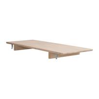 Iš ąžuolo masyvo stalo prailginimas 45x120 cm Derrymore – Rowico