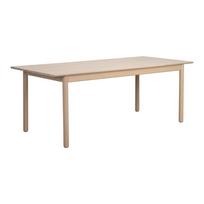 Iš ąžuolo masyvo prailginamas valgomojo stalas 90x205 cm Derrymore – Rowico