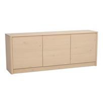 Šviesios natūralios spalvos šoninė spintelė iš ąžuolo 180x70x40 cm Melstone – Rowico