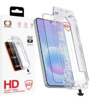 Apsauginis grūdintas stiklas Samsung Galaxy A56 / A57 5G telefonui "Tel Protect Dust-Free Easy Fit Full Glue 6D"