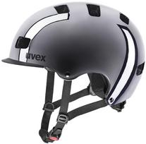 Dviratininkų šalmas universalus Uvex HLMT 5 Bike Pro, juoda sp./chromo sp., 55-58 cm