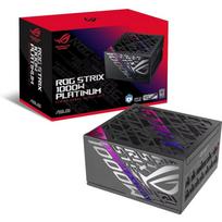 Asus ROG Strix maitinimo šaltinis 1000W 90YE00W1-B0NA00, 1000W, 80PLUS Platinum, ATX 3.1, PCIe 5.1, 0dB technologija