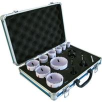 Makita Skylės pjovimo rinkinys D-47282, 12 vnt., Ø 19 - 68mm, BiM, dėžė, tinkamas aliuminiui, medienai, plastikui, plienui