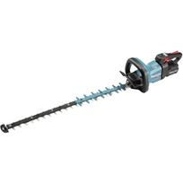 Makita akumuliatorinė gyvatvorių žirklė UH005GD201, 40V, 75cm, bešepetėlis variklis, IPX4, 3 greičiai, 23,5mm pjovimo storis