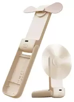 „Aecooly Pocket 01“ sulankstomas rankinis ventiliatorius, smėlio spalvos
