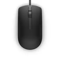 Kompiuterio Pelė - Dell MS116 Optinė 1000 DPI USB Type-A 1.8m Laidas Juodas