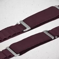 Mobilize Nylon Watch Band - Alpine - Titanium Connector - for Apple 38/40/41mm - Bordeaux